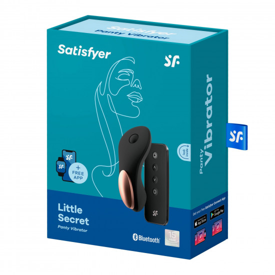 Смарт-вібратор у трусики Satisfyer Little Secret з пультом ДК Смарт-вібратор у трусики Satisfyer Little Secret з пультом ДК