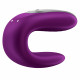 Смарт-вібратор для пар Satisfyer Double Fun (Violet) з пультом ДК Смарт-вібратор для пар Satisfyer Double Fun (Violet) з пультом ДК