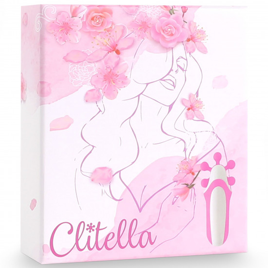Стимулятор з імітацією оральних ласк FeelzToys - Clitella Oral Clitoral Stimulator Pink Стимулятор з імітацією оральних ласк FeelzToys - Clitella Oral Clitoral Stimulator Pink