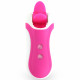 Стимулятор з імітацією оральних ласк FeelzToys - Clitella Oral Clitoral Stimulator Pink Стимулятор з імітацією оральних ласк FeelzToys - Clitella Oral Clitoral Stimulator Pink