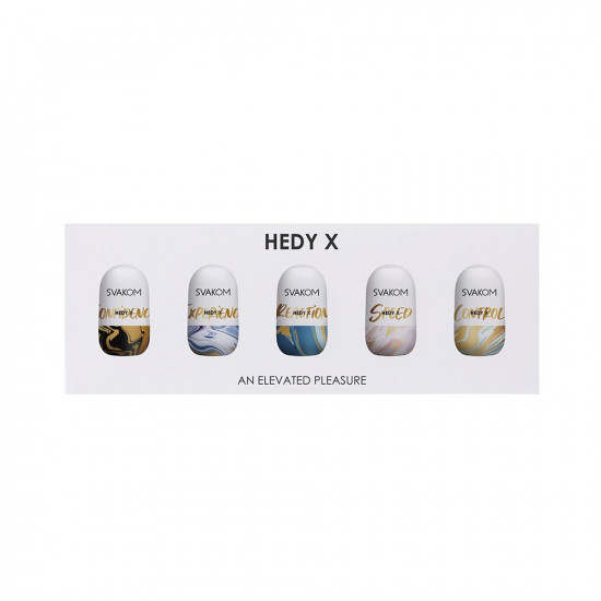 Набір яєць-мастурбаторів Svakom Hedy X- Mixed Textures Набір яєць-мастурбаторів Svakom Hedy X- Mixed Textures