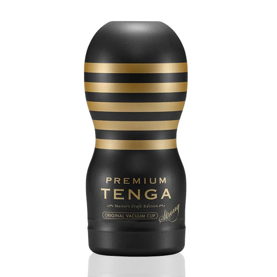 Мастурбатор Tenga Premium Original Vacuum Cup Strong (глибоке горло) з вакуумною стимуляцією Мастурбатор Tenga Premium Original Vacuum Cup Strong (глибоке горло) з вакуумною стимуляцією