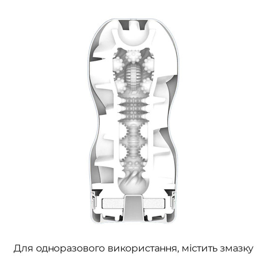 Мастурбатор Tenga Premium Air Flow Cup, 24 повітряні камери всередині Мастурбатор Tenga Premium Air Flow Cup, 24 повітряні камери всередині