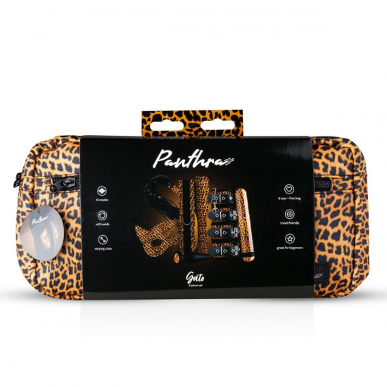 Набір BDSM аксесуарів Panthra Gato 8-piece set Набір BDSM аксесуарів Panthra Gato 8-piece set