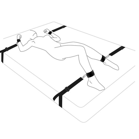 розтяжкою на ліжко Art of Sex - BDSM No pain - No game розтяжкою на ліжко Art of Sex - BDSM No pain - No game