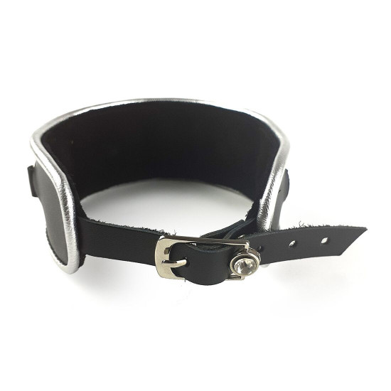 Ошейник из натуральной кожи со стразами и кольцом Art of Sex - Collar Ring Ошейник из натуральной кожи со стразами и кольцом Art of Sex - Collar Ring