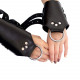 Манжети для підвісу за руки Kinky Hand Cuffs For Suspension з натуральної шкіри, колір чорний Манжети для підвісу за руки Kinky Hand Cuffs For Suspension з натуральної шкіри, колір чорний