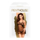 Приталена сорочка-сітка зі стрінгами Penthouse - All Yours Black S/M Приталена сорочка-сітка зі стрінгами Penthouse - All Yours Black S/M