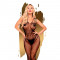 Бодістокінг з доступом до попки Penthouse - Dirty mind black XL