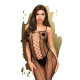 Бодістокінг зі шнурівкою та вертикальними швами Penthouse - Drop-dead Tasty Black XL Бодістокінг зі шнурівкою та вертикальними швами Penthouse - Drop-dead Tasty Black XL
