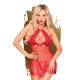Комплект сорочка у стилі 60-х та трусики з доступом Penthouse - Libido Boost Red S/M Комплект сорочка у стилі 60-х та трусики з доступом Penthouse - Libido Boost Red S/M