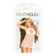 Комплект сорочка у стилі 60-х та трусики з доступом Penthouse - Libido Boost White L/XL Комплект сорочка у стилі 60-х та трусики з доступом Penthouse - Libido Boost White L/XL