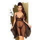 Бебі-дол з ажурним бралетом та асиметричним подолом Penthouse - Naughty Doll Black L/XL Бебі-дол з ажурним бралетом та асиметричним подолом Penthouse - Naughty Doll Black L/XL