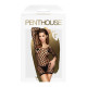 Міні-сукня з геометричної сіточки та довгими рукавами Penthouse - Passion Goddess Black XL Міні-сукня з геометричної сіточки та довгими рукавами Penthouse - Passion Goddess Black XL