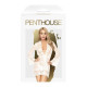 Комплект пеньюар з декором у вигляді троянд та стрінгами Penthouse - Sweet Retreat White XL Комплект пеньюар з декором у вигляді троянд та стрінгами Penthouse - Sweet Retreat White XL