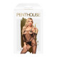 Бодістокінг з контрастним візерунком Penthouse - Under Arrest Black XL Бодістокінг з контрастним візерунком Penthouse - Under Arrest Black XL