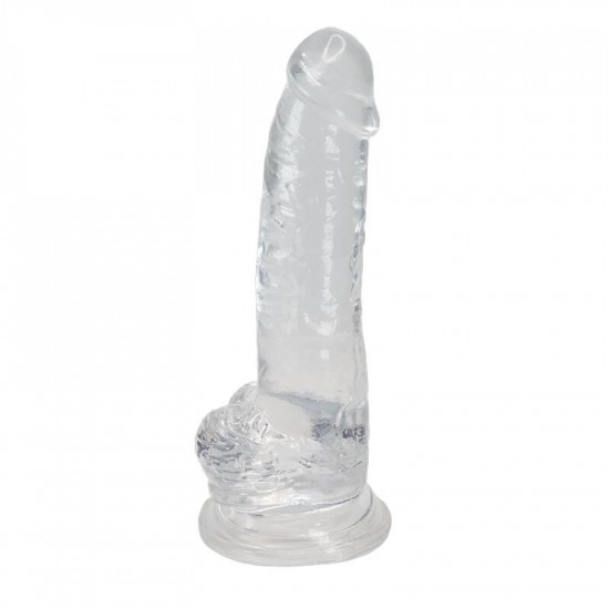 Прозорий фалоімітатор Alive Jelly Dildo Torrent, ТПЕ, присоска, діаметр 4.5см, довжина 20,6см Прозорий фалоімітатор Alive Jelly Dildo Torrent, ТПЕ, присоска, діаметр 4.5см, довжина 20,6см