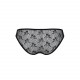 Трусики-сліпи з мереживною сіточкою Dina Thong black XXL/XXXL - Passion Трусики-сліпи з мереживною сіточкою Dina Thong black XXL/XXXL - Passion