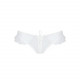 Трусики в горошок, з рюшами та шнурівкою Fatin Thong white XXL/XXXL - Passion Трусики в горошок, з рюшами та шнурівкою Fatin Thong white XXL/XXXL - Passion