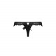 Мереживні трусики-танга з атласним бантиком Naja Thong black L/XL - Passion Мереживні трусики-танга з атласним бантиком Naja Thong black L/XL - Passion