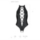 Боді з еко-шкіри з імітацією шнурівки та відкритим доступом Nancy Body black S/M - Passion Боді з еко-шкіри з імітацією шнурівки та відкритим доступом Nancy Body black S/M - Passion