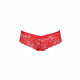 Трусики-бразиліана з квіткового мережива Raja Thong red S/M - Passion Трусики-бразиліана з квіткового мережива Raja Thong red S/M - Passion