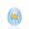 Мастурбатор-яйце Tenga Egg Wind із зиґзаґоподібним рельєфом