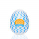 Мастурбатор-яйце Tenga Egg Wind із зиґзаґоподібним рельєфом Мастурбатор-яйце Tenga Egg Wind із зиґзаґоподібним рельєфом
