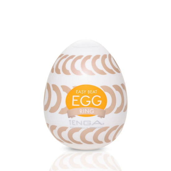 Мастурбатор-яйце Tenga Egg Ring з асиметричним рельєфом Мастурбатор-яйце Tenga Egg Ring з асиметричним рельєфом
