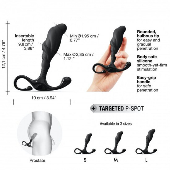 Ручний ергономічний масажер простати Dorcel Expert P size L Ручний ергономічний масажер простати Dorcel Expert P size L