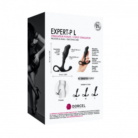 Ручний ергономічний масажер простати Dorcel Expert P size L Ручний ергономічний масажер простати Dorcel Expert P size L