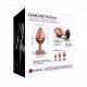 Металева анальна пробка із прикрасою у вигляді кристалу Dorcel - Diamond Plug Rose Gold M Металева анальна пробка із прикрасою у вигляді кристалу Dorcel - Diamond Plug Rose Gold M