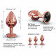 Металева анальна пробка із прикрасою у вигляді кристалу Dorcel - Diamond Plug Rose Gold M Металева анальна пробка із прикрасою у вигляді кристалу Dorcel - Diamond Plug Rose Gold M