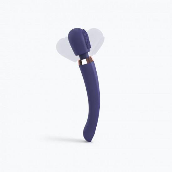 Вібромасажер із силіконовою щіточкою Love to Love Brush Crush - Midnight Indigo Вібромасажер із силіконовою щіточкою Love to Love Brush Crush - Midnight Indigo