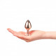 Металева анальна пробка із прикрасою у вигляді кристалу Dorcel - Diamond Plug Rose Gold S Металева анальна пробка із прикрасою у вигляді кристалу Dorcel - Diamond Plug Rose Gold S