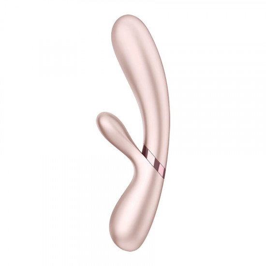 Смарт вібратор-кролик із підігрівом Satisfyer Hot Lover Nude Смарт вібратор-кролик із підігрівом Satisfyer Hot Lover Nude