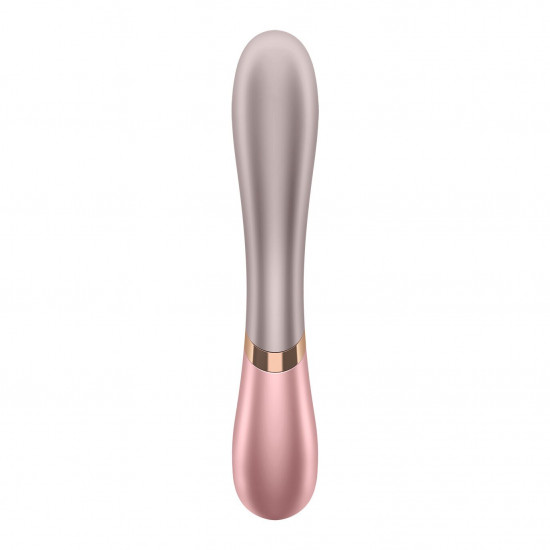 Смарт вібратор-кролик із підігрівом Satisfyer Hot Lover Pink Смарт вібратор-кролик із підігрівом Satisfyer Hot Lover Pink