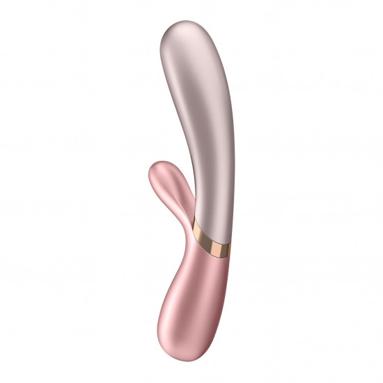 Смарт вібратор-кролик із підігрівом Satisfyer Hot Lover Pink Смарт вібратор-кролик із підігрівом Satisfyer Hot Lover Pink