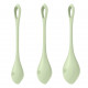 Набір йоні намистин Satisfyer Yoni Power 2 Light Green, диаметр 2-2,5-3см, вес 22-44-73гр Набір йоні намистин Satisfyer Yoni Power 2 Light Green, диаметр 2-2,5-3см, вес 22-44-73гр