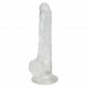 Прозорий фалоімітатор Alive Jelly Dildo Lusty, ТПЕ, присоска, діаметр 3,2см, довжина 18см Прозорий фалоімітатор Alive Jelly Dildo Lusty, ТПЕ, присоска, діаметр 3,2см, довжина 18см