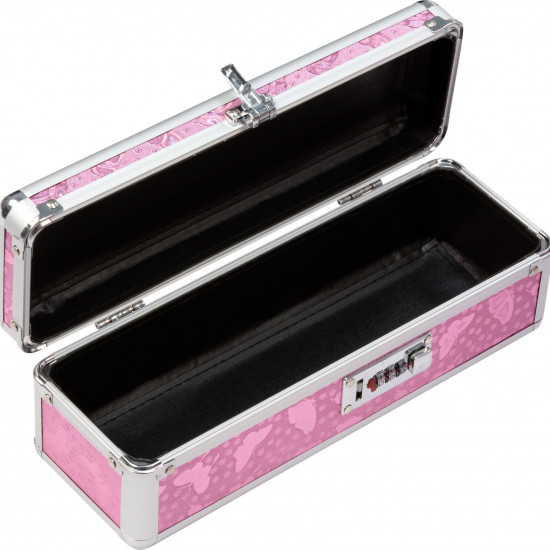 Кейс для зберігання секс-іграшок BMS Factory - The Toy Chest Lokable Vibrator Case Pink з кодовим за Кейс для зберігання секс-іграшок BMS Factory - The Toy Chest Lokable Vibrator Case Pink з кодовим за