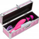 Кейс для зберігання секс-іграшок BMS Factory - The Toy Chest Lokable Vibrator Case Pink з кодовим за Кейс для зберігання секс-іграшок BMS Factory - The Toy Chest Lokable Vibrator Case Pink з кодовим за