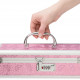 Кейс для зберігання секс-іграшок BMS Factory - The Toy Chest Lokable Vibrator Case Pink з кодовим за Кейс для зберігання секс-іграшок BMS Factory - The Toy Chest Lokable Vibrator Case Pink з кодовим за
