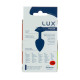 Металева анальна пробка Lux Active з трояндою - Rose Anal Plug - Black, віброкуля в подарунок Металева анальна пробка Lux Active з трояндою - Rose Anal Plug - Black, віброкуля в подарунок