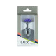 Металева анальна пробка Lux Active з трояндою - Rose Anal Plug - Purple, віброкуля в подарунок Металева анальна пробка Lux Active з трояндою - Rose Anal Plug - Purple, віброкуля в подарунок