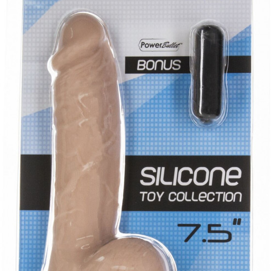 Реалістичний фалоімітатор на присосці ADDICTION — Mark 7,5″ Dildo With Balls, Beige Реалістичний фалоімітатор на присосці ADDICTION — Mark 7,5″ Dildo With Balls, Beige