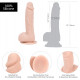 Реалістичний фалоімітатор на присосці ADDICTION — Mark 7,5″ Dildo With Balls, Beige Реалістичний фалоімітатор на присосці ADDICTION — Mark 7,5″ Dildo With Balls, Beige