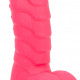Ребристий фалоімітатор на присосці ADDICTION — Tom 7″ Dildo With Balls — Pink, віброкуля в подарунок Ребристий фалоімітатор на присосці ADDICTION — Tom 7″ Dildo With Balls — Pink, віброкуля в подарунок