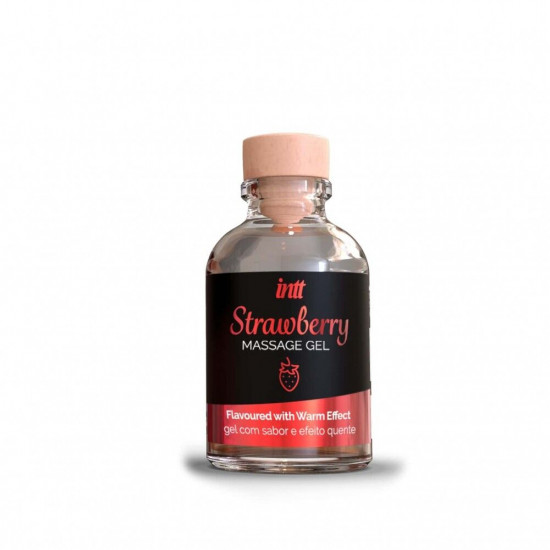 Масажний гель для інтимних зон Intt Strawberry (30 мл) Масажний гель для інтимних зон Intt Strawberry (30 мл)