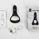 Подвійне ерекційне кільце Fun Town Rise Black, керування зі смартфона Подвійне ерекційне кільце Fun Town Rise Black, керування зі смартфона